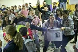 Machacan al pueblo catalán el 1 - O