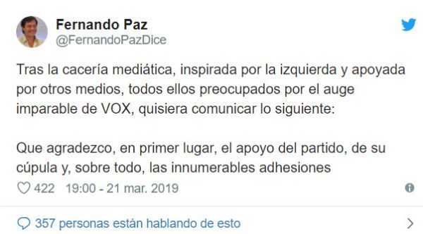 twitter fernando paz