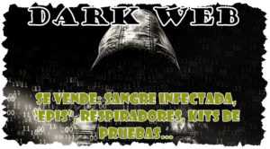 Negocian con sangre infectada, respiradores y mascarillas