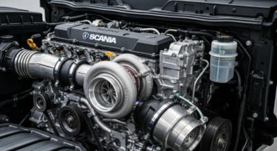 Scania Super 11L: Motor eficiente para transporte sostenible