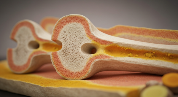 Cúrcuma y jengibre: aliados naturales para huesos fuertes y salud ósea